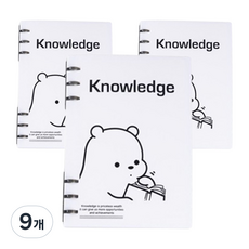 마켓감성 만화그림 노트, 책보는곰, 9개