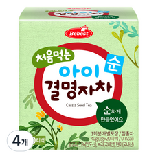 베베스트 처음먹는 아이 결명자차, 2g, 20개입, 4개