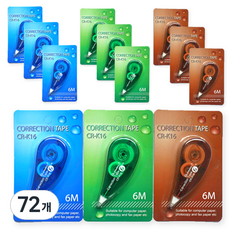 DADA 高CP值修正帶, 72個, 隨機出貨