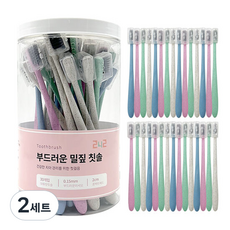 242 柔軟麥稈牙刷, 2套, 30入