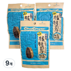 챠챠 해바라기씨 피칸맛, 208g, 9개