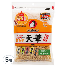OTafUKU 御多福 烏賊絲烏賊粉烏賊口味烏龍麵碎, 5個, 120g