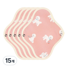 위즐리 면생리대 방수, 15개, 1개입, 소형