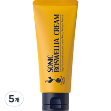 聲波乳香運動按摩霜, 5個, 60ml