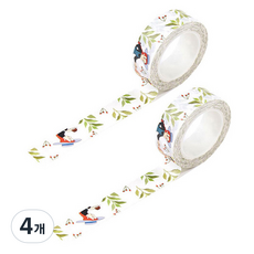 紅髮安妮紙膠帶 15mm x 10m, 跳舞的安妮, 4個