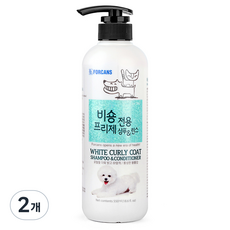 FORCANS 富健士 比熊犬專用洗潤二合一洗毛精, 2個, 550ml