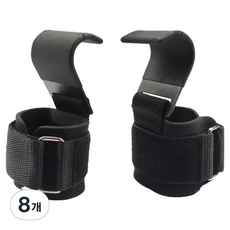 核心防護健身引體向上舉重快扣拉力帶, 8個
