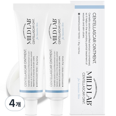 마일드랩 센텔라스카 연고, 4개, 30ml, 30g