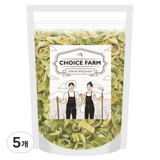 초이스팜 원물그대로 바로먹는 동결건조 청양고추 슬라이스, 5개, 40g