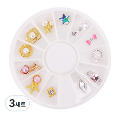 愛上珍珠水晶美甲配件 12p, 2-27, 3組