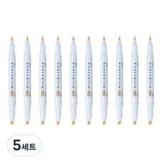 ZEBRA 斑馬牌 MILDLINER 柔色螢光筆, 橘色(MOR), 50個