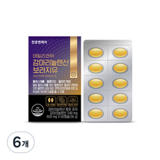 데일리코어 감마리놀렌산 보라지유, 60정, 6개