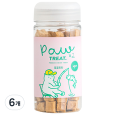 바잇미 반려동물 포포트릿 동결건조간식, 연어, 45g, 6개