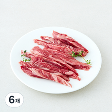 미국산 와규 갈비살 구이용 (냉장), 6개, 200g
