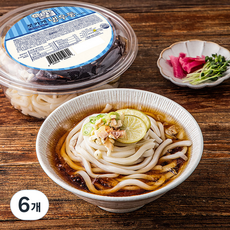 조르니키친 붓카게 냉우동, 500g, 6개