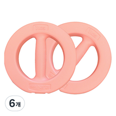 DAHAK 女款圓形啞鈴, 1kg, 6個