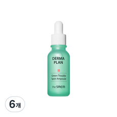 더샘 더마 플랜 그린 트러블 스팟 앰플, 20ml, 6개