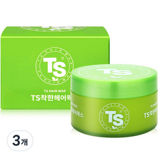 TS 착한헤어 왁스, 90g, 3개