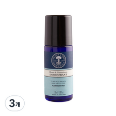 닐스야드레머디스 로즈 앤 제라늄 데오도란트 NY-2480, 3개, 50ml