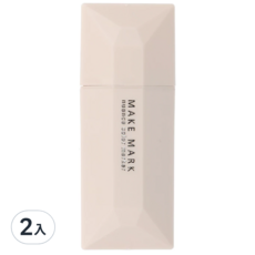 sun-star MAKE MARK 時尚柔粉系螢光筆 38 x 14 x 100mm 16g, 拿鐵米杏, 2支