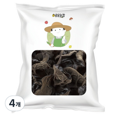 냠냠농장 탱글탱글 건목이버섯, 4개, 400g