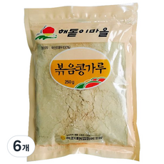 하조대농협 볶음 콩가루, 250g, 6개