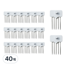 L.tree 對話框造型圖釘, 混合顏色, 40個