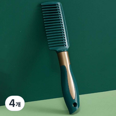 블루리빙 마사지 머리 빗, 꼬리, 4개