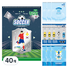 PENPIA 1000 無線 男童用綜合本, 40個, 隨機出貨