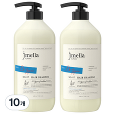 제이멜라 인 프랑스 도 티크 헤어 샴푸, 10개, 1L