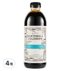 瓜地馬拉冷萃原液, 1L, 1瓶, 4瓶