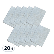 오제 제로웨이스트 수세미 사각형, 20개, 1개입