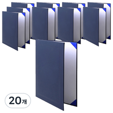 sewoose Udan絲絨獎牌盒, 深藍色, 20個