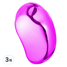 McLife 足部搓板 腳後跟硬繭 腳皮去除器 粉紅色, 1入, 3個