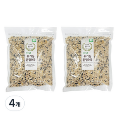 푸른들판 유기농 혼합곡, 1kg, 4개