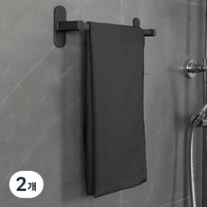 하비티 30수 바스타월 350g, 다크 그레이, 2개