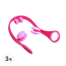 리빙조이 JOYBEAUTY 셀프 마사지기 J-557, 혼합 색상, 3개