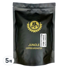 정글커피 과테말라 블랜드 원두커피, 핸드드립(중간), 500g, 5개