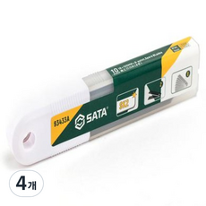 SATA 切刀刀片 中型 18*100mm 93433A 10入, 單色, 4個