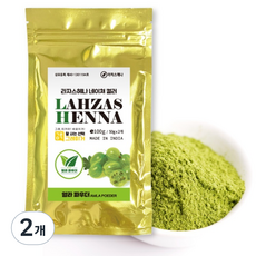 라자스헤나 암라 파우더 보습 헤어팩, 100g, 2개