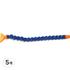 射出切削油 伸縮軟管 PVC 扁平噴嘴 3/8 400mm, 5個