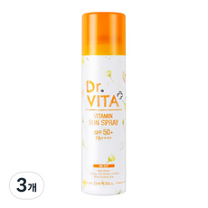 데이셀 닥터비타 비타민 선스프레이 SPF50+ PA++++, 150ml, 3개