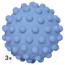 쏙쏙채움 지압 마사지볼 4.5cm, 3개, 블루 싱글