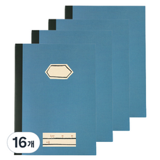 블루 영어 노트 초등1-2, 혼합색상, 16개