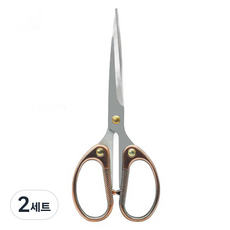 마다꾸미 다용도 스테인리스 가위, 브론즈(가위), 2세트