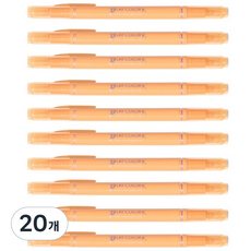 PLAYCOLOR 톰보 케이 수성사인펜, 허니 오렌지, 20개