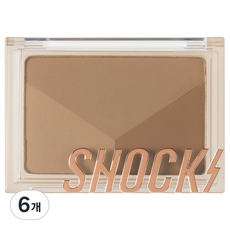 TONYMOLY The Shocking One Clear修容 9g, 02 自然棕, 6個