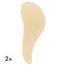 Alwaily 捲髮直髮氣墊按摩梳 TSP2531, 2個, 黃色