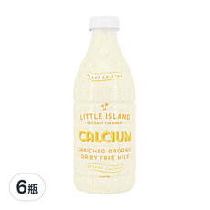 LITTLE ISLAND 紐西蘭小島 有機植物奶, 1L, 6瓶
