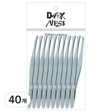 Darkness 一般鑷子, 單一顏色, 40個